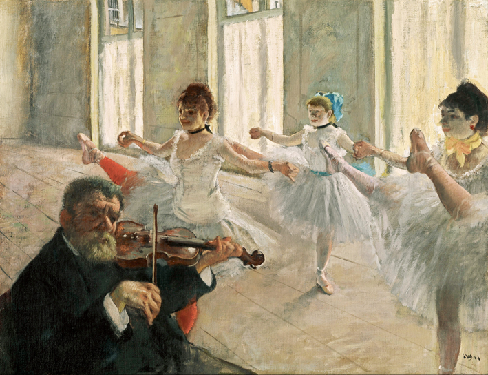  埃德加·德加 Edgar Degas—— 排练 1878